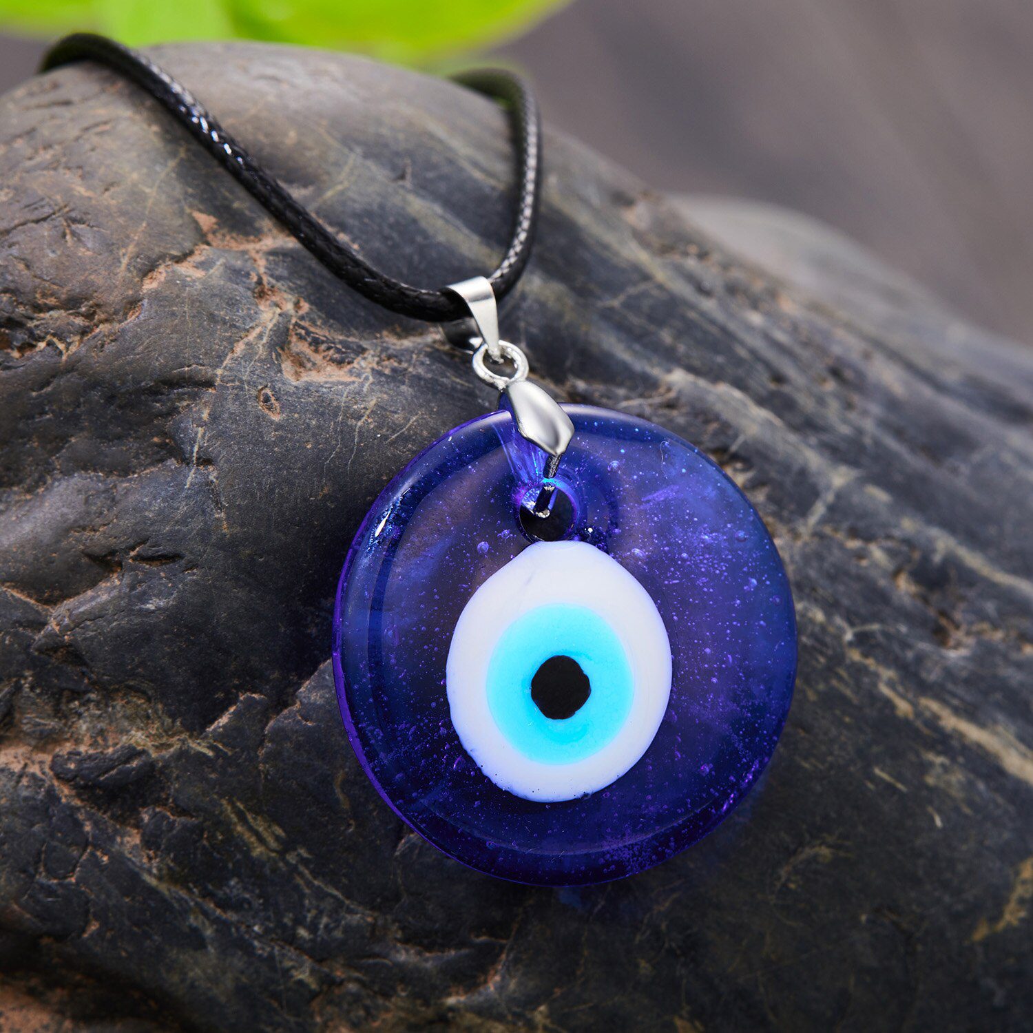 Vintage Turkish Evil Eye Pendant Choker Necklace Lucky Blue Evil Eyes Clavicle Chain Necklace Party Jewelry For Women Girls Gift Vintage Turkish Evil Eye Pendant Choker Necklace Lucky Blue Evil Eyes Clavicle Chain Necklace Party Jewelry For Women Girls Gift