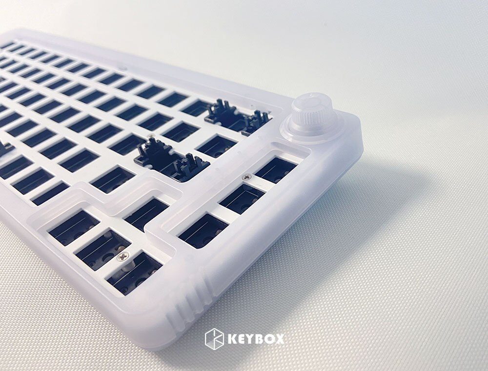 TM680 Hot Swap Mechanical Keyboard Kit Wireless 3 Mode RGB Compatiable With 3/5 Pins For Cherry Gateron Kailh Dial Knob Keyboard