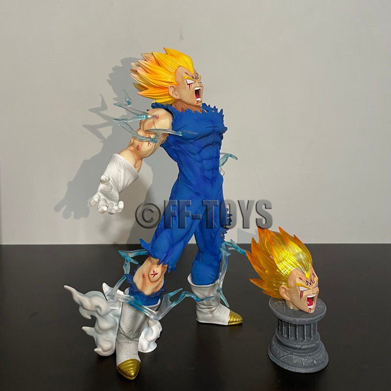 Anime Dragon Ball Z GK Vegeta Figure Self-destruct Majin Vegeta Figurine 27CM PVC Action Figures Collection Model Toys Gifts Anime Dragon Ball Z GK Vegeta Figure Self-destruct Majin Vegeta Figurine 27CM PVC Action Figures Collection Model Toys Gifts