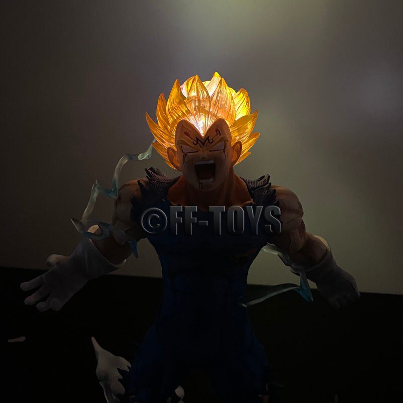 Anime Dragon Ball Z GK Vegeta Figure Self-destruct Majin Vegeta Figurine 27CM PVC Action Figures Collection Model Toys Gifts Anime Dragon Ball Z GK Vegeta Figure Self-destruct Majin Vegeta Figurine 27CM PVC Action Figures Collection Model Toys Gifts