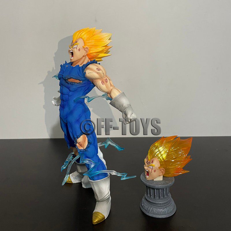 Anime Dragon Ball Z GK Vegeta Figure Self-destruct Majin Vegeta Figurine 27CM PVC Action Figures Collection Model Toys Gifts Anime Dragon Ball Z GK Vegeta Figure Self-destruct Majin Vegeta Figurine 27CM PVC Action Figures Collection Model Toys Gifts