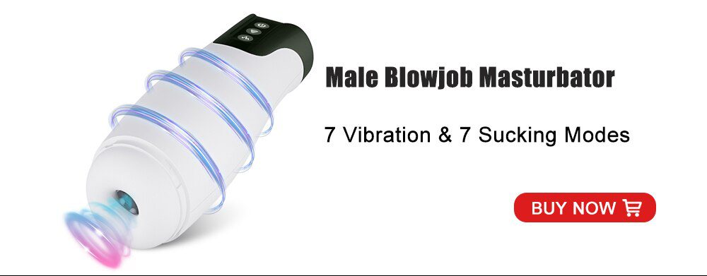 2022 Automatic Male Masturbator Vibration Blowjob Sucking Machine Silicone Vagina Masturbation Cup Sex Toys Adult Goods for Men