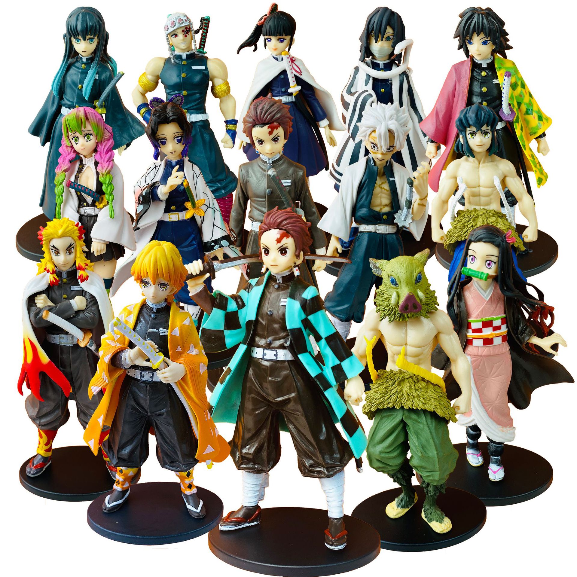 Anime Demon Slayer Action Figures Kimetsu No Yaiba Shinobu Nezuko PVC Dolls Model Collection Ornaments Japan Derivatives Toys Anime Demon Slayer Action Figures Kimetsu No Yaiba Shinobu Nezuko PVC Dolls Model Collection Ornaments Japan Derivatives Toys