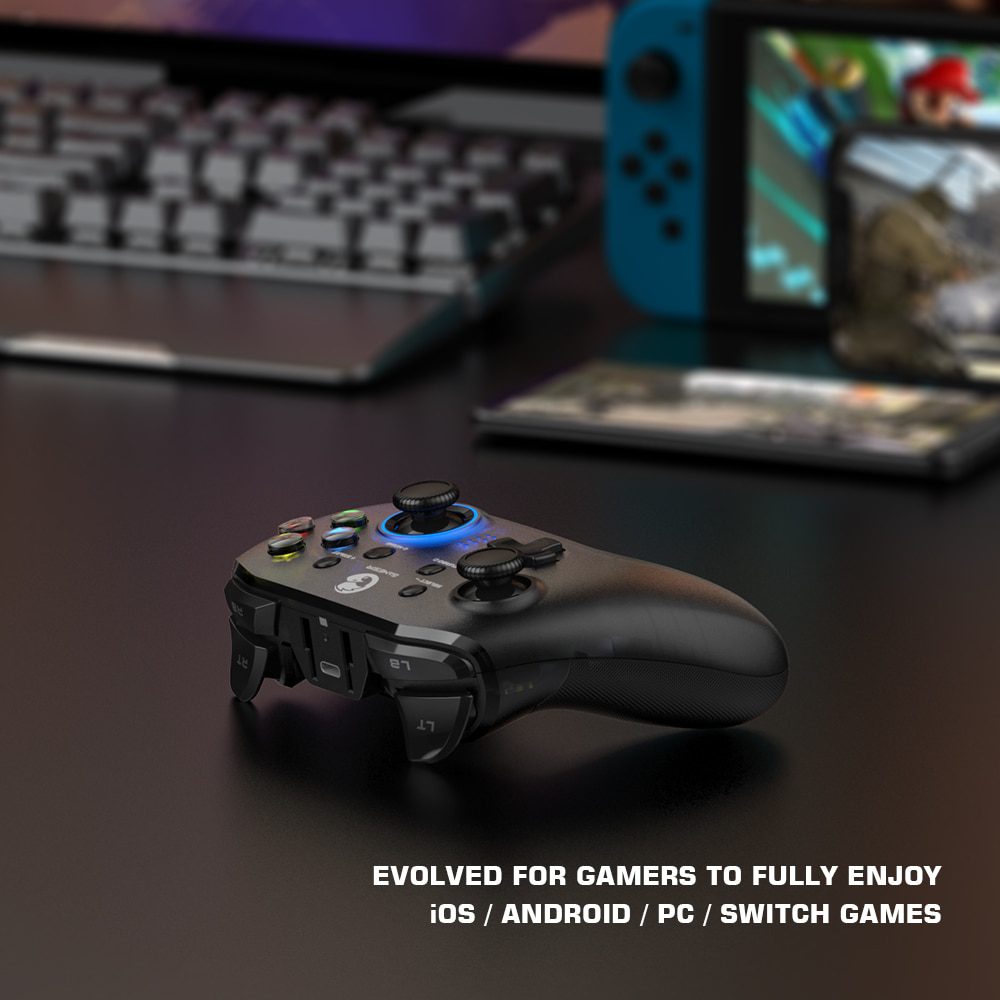 GameSir T4 Pro Bluetooth Game Controller 2.4G Wireless Gamepad applies to Nintendo&nbsp;Switch Apple&nbsp;Arcade&nbsp;MFi&nbsp;Games Android Phone