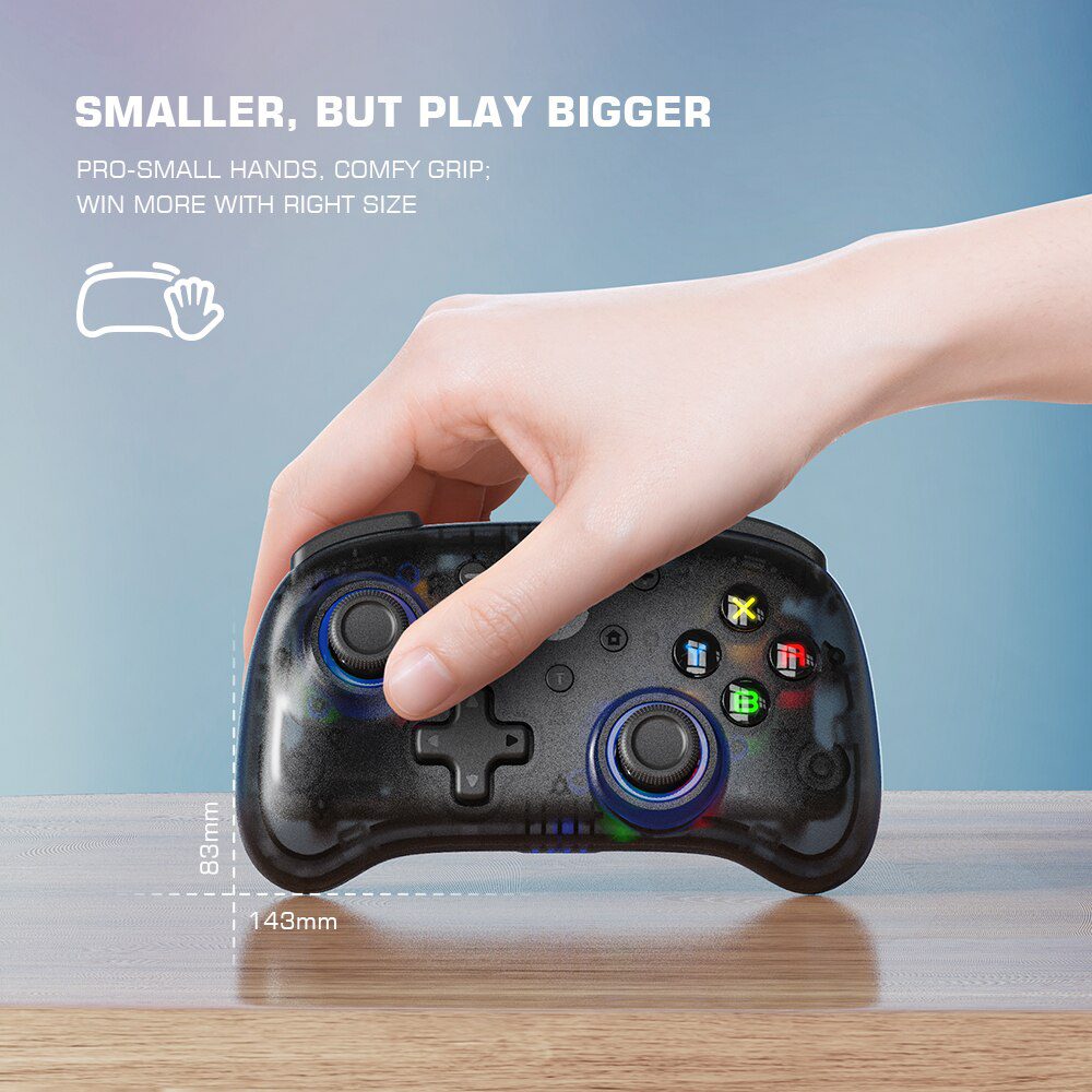 GameSir T4 Pro Bluetooth Game Controller 2.4G Wireless Gamepad applies to Nintendo&nbsp;Switch Apple&nbsp;Arcade&nbsp;MFi&nbsp;Games Android Phone