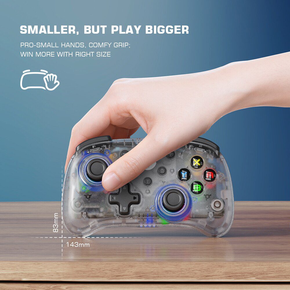 GameSir T4 Pro 2.4G Wireless Mobile Controller Bluetooth Gamepad with 6-axis&nbsp;Gyro for Nintendo&nbsp;Switch Android iPhone PC Joystick