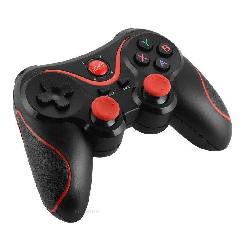 Terios T3 X3 Wireless Joystick Gamepad PC Game Controller Support Bluetooth BT3.0 Joystick For Mobile Phone Tablet TV Box Holder