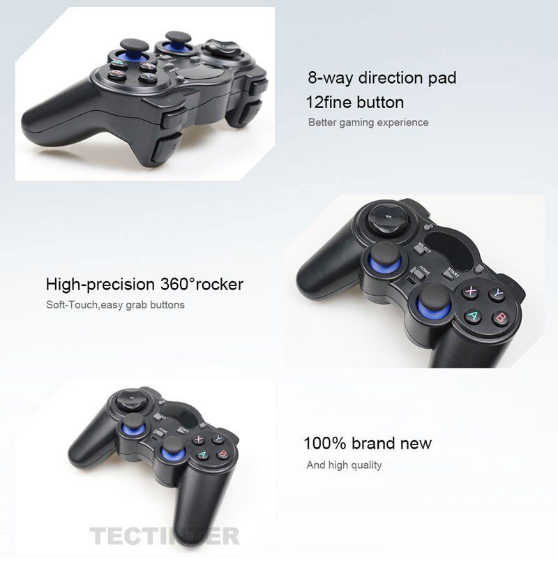 2.4 G Controller Gamepad Android Wireless Joystick Joypad with OTG Converter For PS3/Smart Phone For Tablet PC Smart TV Box