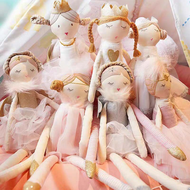 50cm Long-legged Cartoon Nordic Style Nordic Children Soothing Doll Plush Toys Baby Girls Sleeping Toys Room Decor Kids Gifts