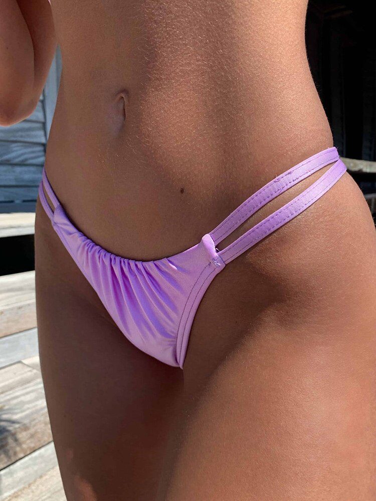 ZRTAK Leopard Swimwear Sexy Bikinis Patchwork Swimsuit Women 2023 Bathing Suit Print Bikini Sets Solid Beachwear Cup