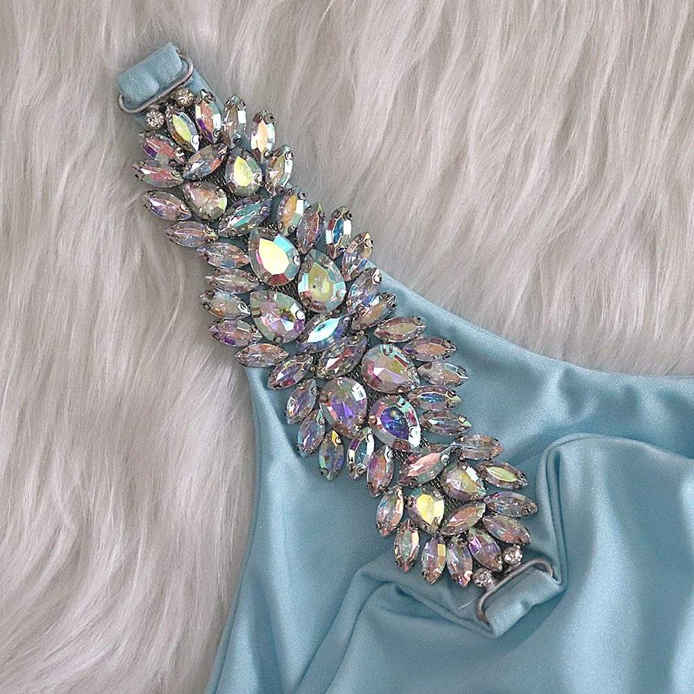 Shiny Rhinestone Bikini 2023 Sexy Solid One Shoulder Cut Out Push Up Swimsuit Lady Crystal Bathing Suit Brazilian Thong Swimwear