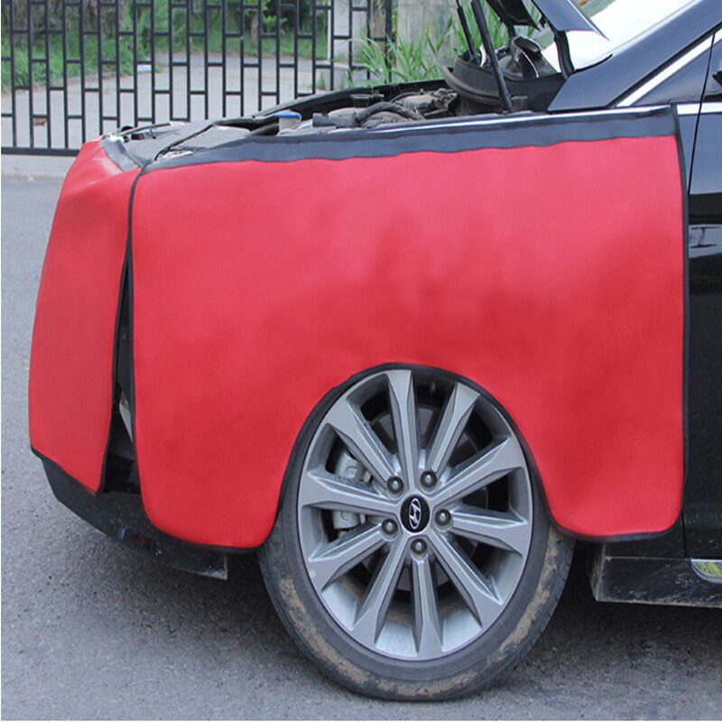 2021 new 3 pcs auto mechanic magnetic leather fender protector clip pad with hook for car repair 2021 new 3 pcs auto mechanic magnetic leather fender protector clip pad with hook for car repair