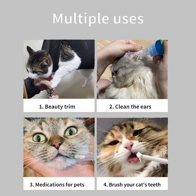 Kat Grooming Nail Snijden Anti Scratch Bite Vaste Zak Bad Trimmen Terughoudendheid Tas Huisdier Schoonheid Hangmat Opknoping Dierbenodigdheden