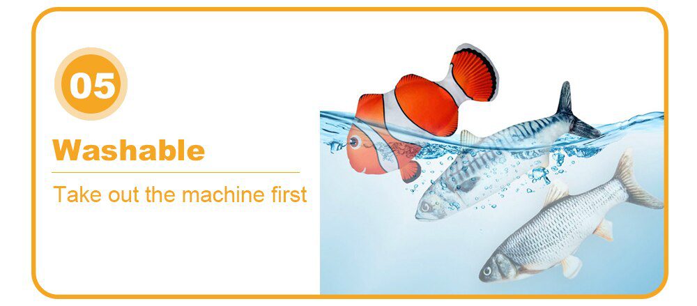 Kat Speelgoed Vis Usb Elektrische Opladen Simulatie Vis Kattenkruid Kat Huisdier Chew Bite Interactieve katten Speelgoed Dropshiping Floppy Kwispelende Vis