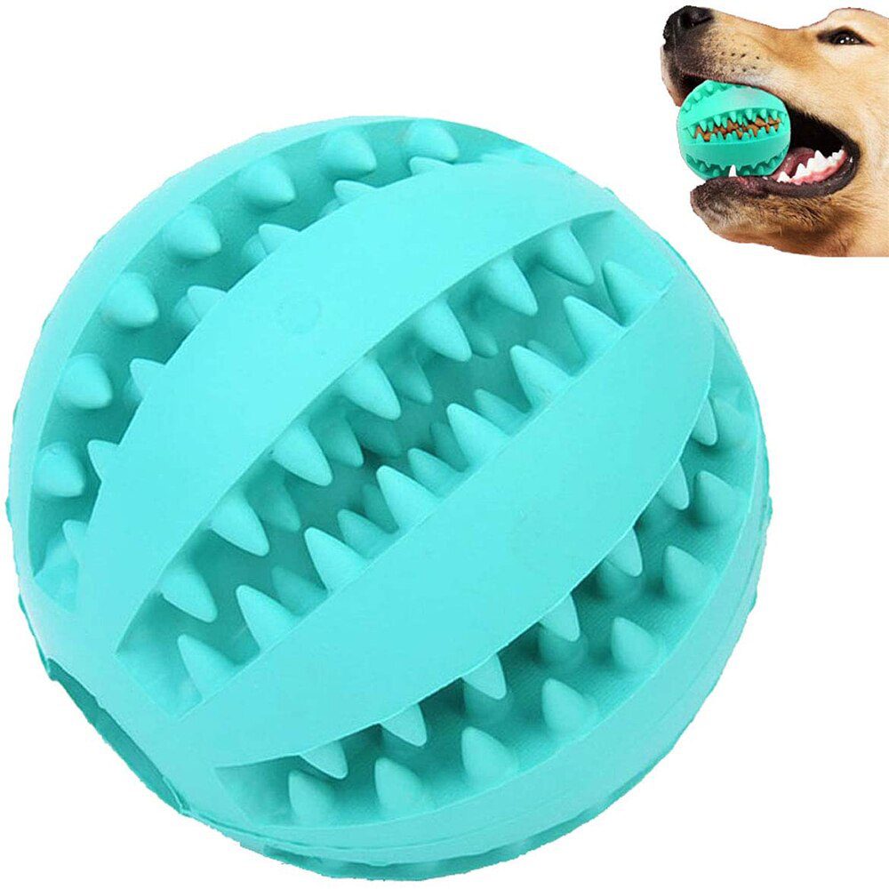 Speelgoed Voor Honden Rubber Hond Bal Voor Puppy Grappige Hond Speelgoed Voor Pet Puppies Grote Honden Gebitsreiniging Snack Bal speelgoed Voor Huisdier Producten