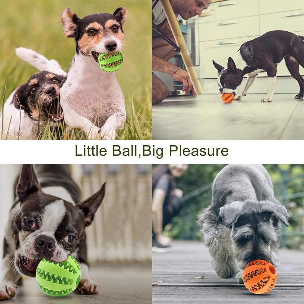 Speelgoed Voor Honden Rubber Hond Bal Voor Puppy Grappige Hond Speelgoed Voor Pet Puppies Grote Honden Gebitsreiniging Snack Bal speelgoed Voor Huisdier Producten