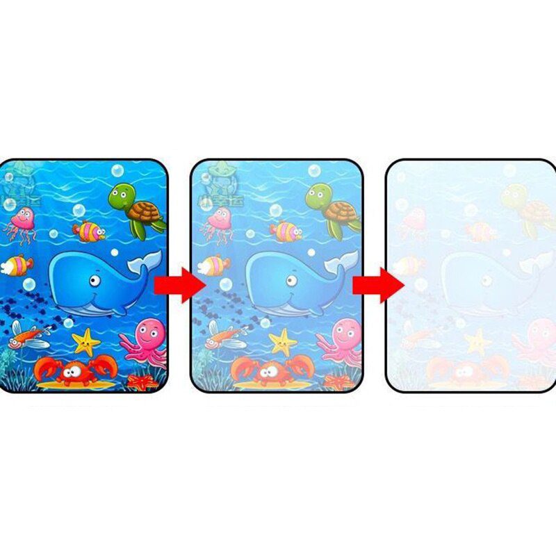 Montessori Toys Reusable Coloring Book Magic Water Drawing Book Painting Drawing Toys Sensory Early Education Toys for Kids