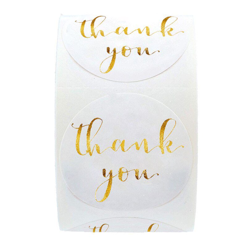 100-500pcs Round Clear Merry Christmas Stickers Thank You Card Box Package Label Sealing Stickers Wedding Decor Stationery 100-500pcs Round Clear Merry Christmas Stickers Thank You Card Box Package Label Sealing Stickers Wedding Decor Stationery