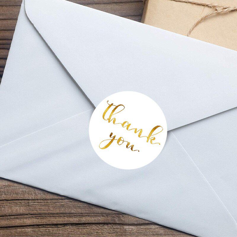 100-500pcs Round Clear Merry Christmas Stickers Thank You Card Box Package Label Sealing Stickers Wedding Decor Stationery 100-500pcs Round Clear Merry Christmas Stickers Thank You Card Box Package Label Sealing Stickers Wedding Decor Stationery