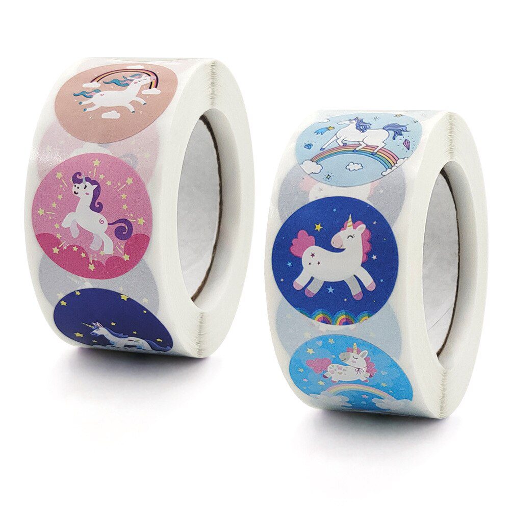 100-500PCS Children's Cartoon Stickers Little Dinosaur Pattern Kids Stationery Supplies School Teacher Supplies Reward Stickers