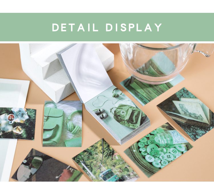 Journamm 50-366pcs Craft Vintage Scrapbooking Paper Kawaii Art Junk Journal Deco Sticker Natural Collection DIY Material Paper