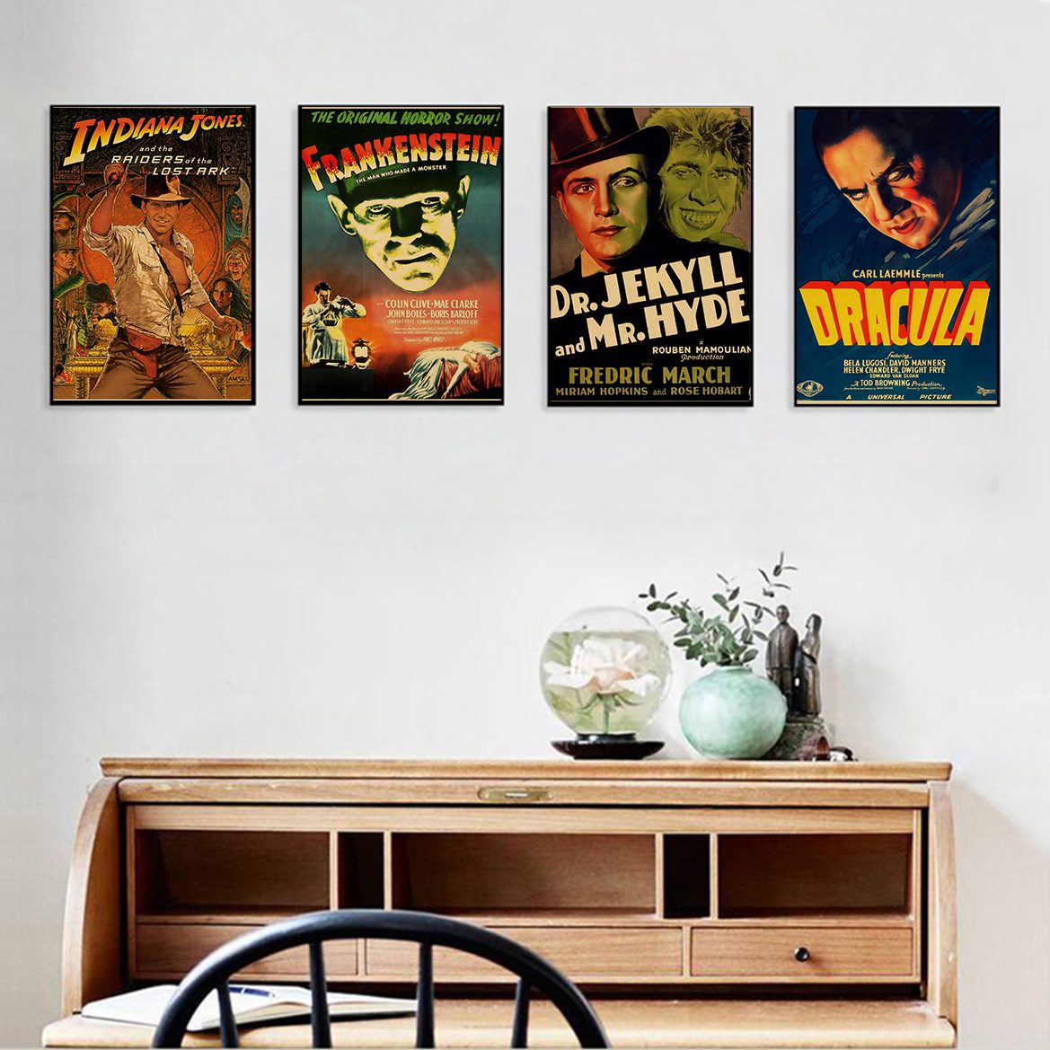 Old Movie Posters Classic Film Jaws Retro Kraft Paper Vintage Room Home Bar Cafe Decor Gift Print Aesthetic Art Wall Paintings Old Movie Posters Classic Film Jaws Retro Kraft Paper Vintage Room Home Bar Cafe Decor Gift Print Aesthetic Art Wall Paintings