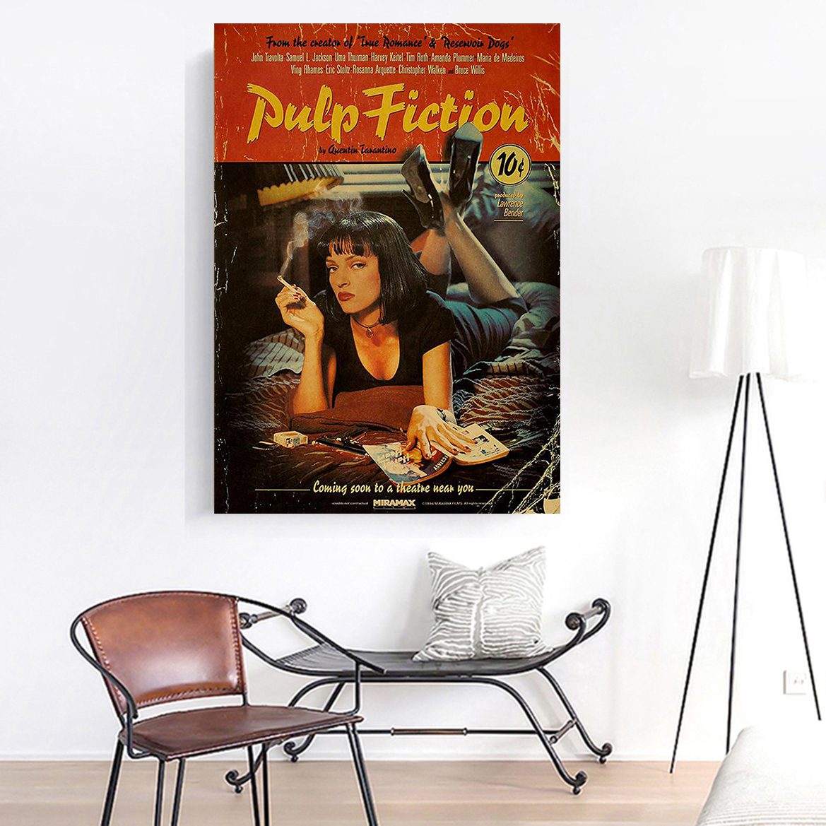 Classic Movie Posters Pulp Fiction Back To The Future Kill Bill Retro Kraft Paper Vintage Room Bar Cafe Decor Art Wall Painting