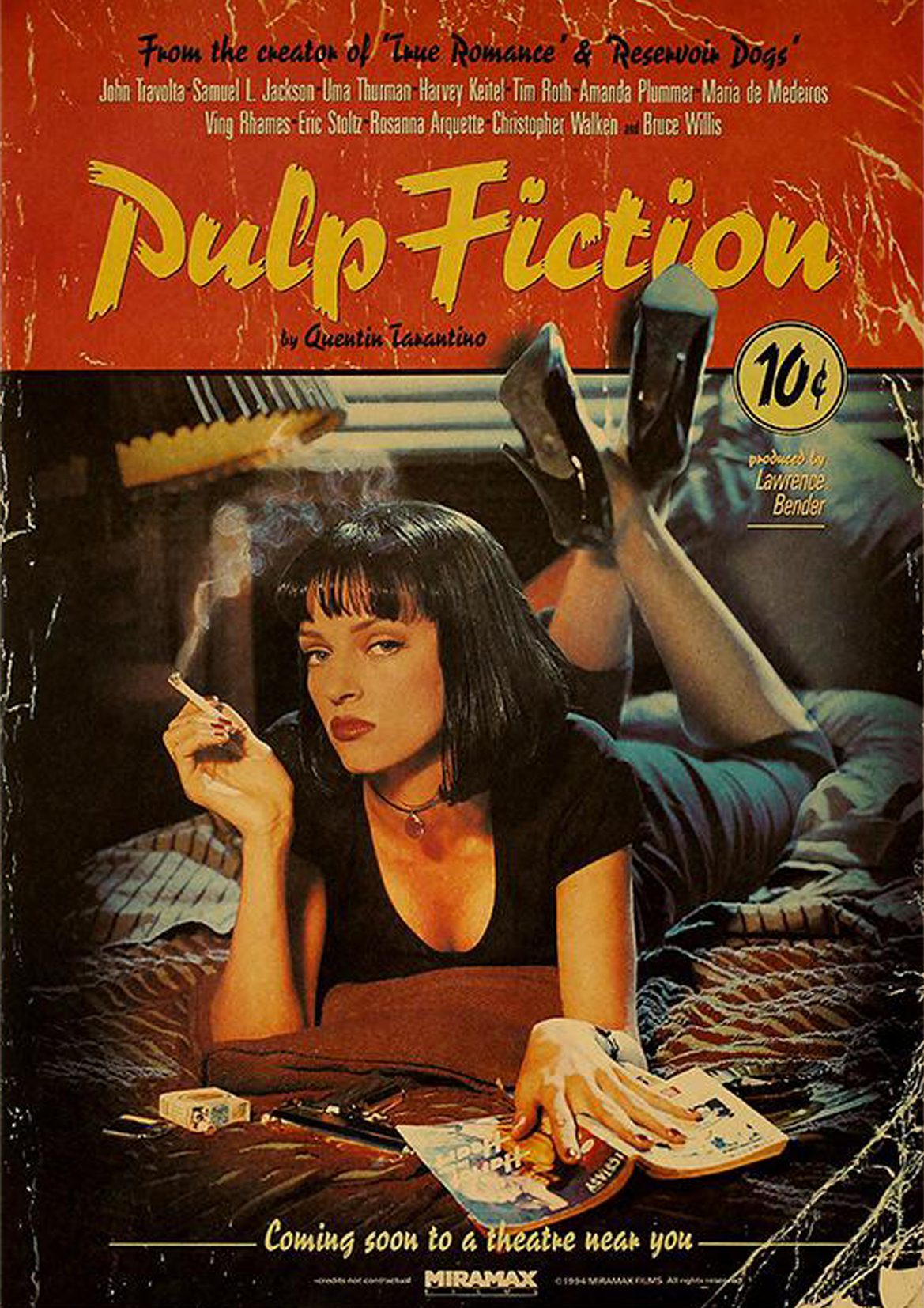 Classic Movie Posters Pulp Fiction Back To The Future Kill Bill Retro Kraft Paper Vintage Room Bar Cafe Decor Art Wall Painting