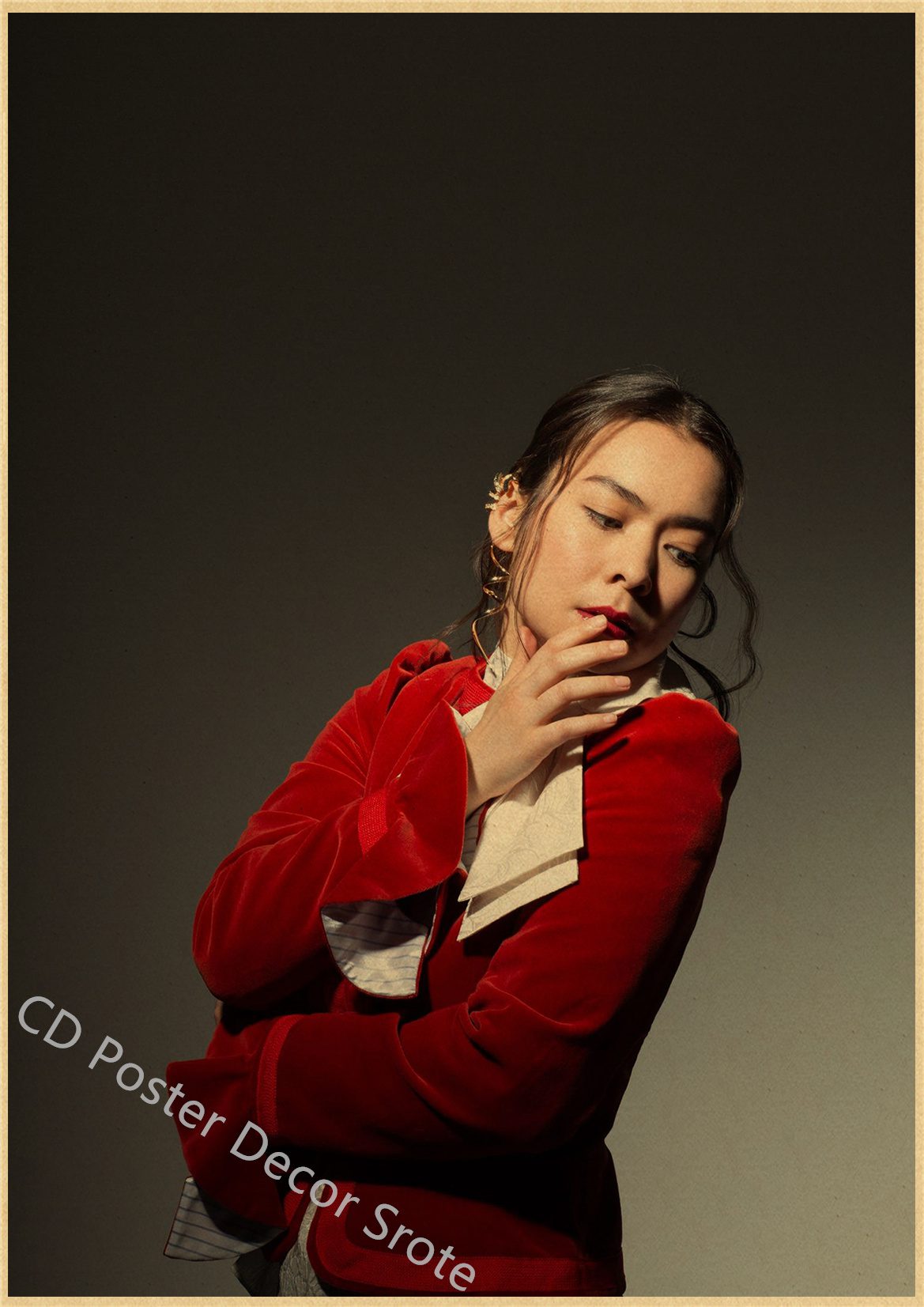 Hip Hop Singer Mitski Vintage Poster Lush Bury Me At Makeout Creek Kraft Paper Prints Home Room Bar Cafe Decor Art Wall Painting