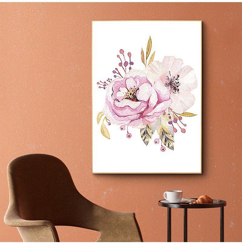 Art Nursery Prints Wall Painting Kids Bedroom Decor Custom Girl Name Baby Poster Peony Pictures Flowers Canvas Painting Wall Art Nursery Prints Wall Painting Kids Bedroom Decor Custom Girl Name Baby Poster Peony Pictures Flowers Canvas Painting Wall