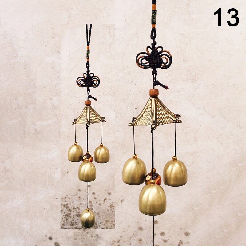 1Pcs Antique Wind Chime Copper Yard Garden Outdoor Living Decoration Metal Wind Chimes Outdoor Chinese Oriental Lucky Metal Win 1Pcs Antique Wind Chime Copper Yard Garden Outdoor Living Decoration Metal Wind Chimes Outdoor Chinese Oriental Lucky Metal Win