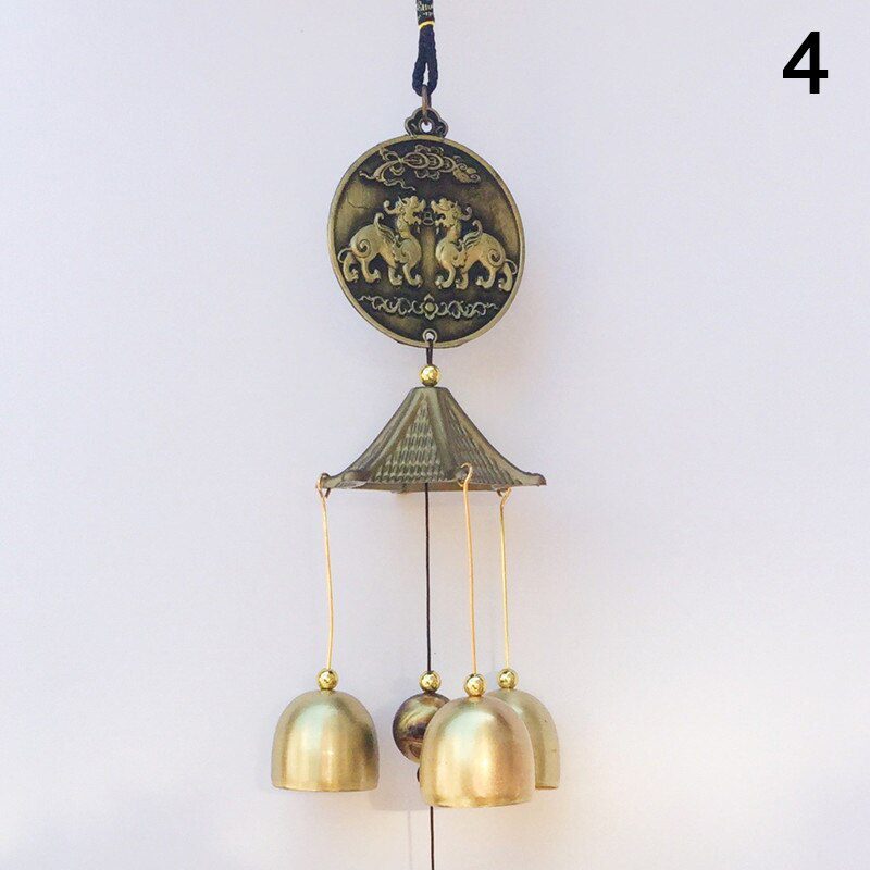 1Pcs Antique Wind Chime Copper Yard Garden Outdoor Living Decoration Metal Wind Chimes Outdoor Chinese Oriental Lucky Metal Win 1Pcs Antique Wind Chime Copper Yard Garden Outdoor Living Decoration Metal Wind Chimes Outdoor Chinese Oriental Lucky Metal Win
