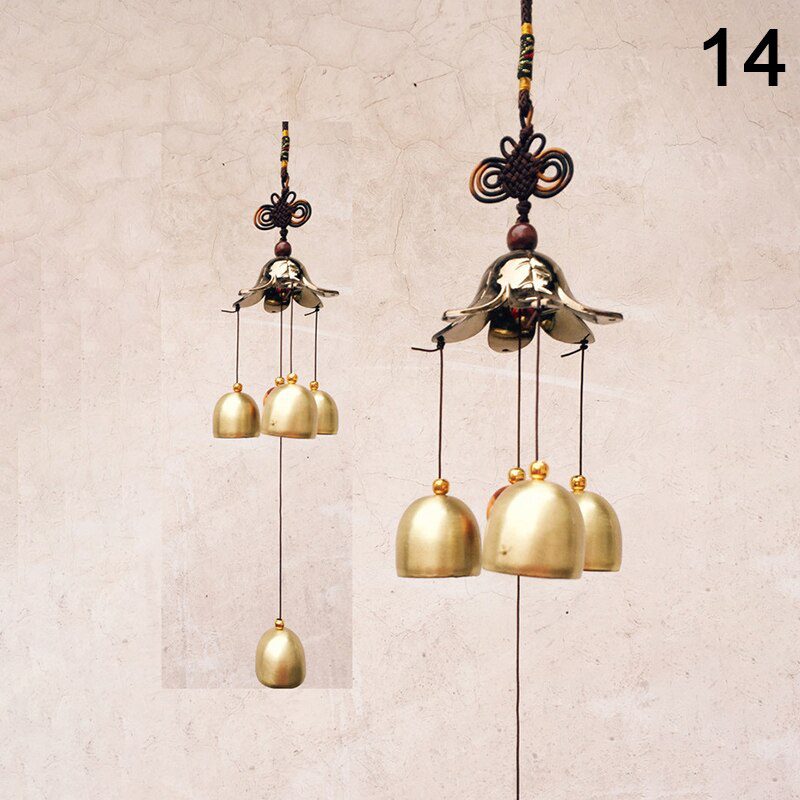 1Pcs Antique Wind Chime Copper Yard Garden Outdoor Living Decoration Metal Wind Chimes Outdoor Chinese Oriental Lucky Metal Win 1Pcs Antique Wind Chime Copper Yard Garden Outdoor Living Decoration Metal Wind Chimes Outdoor Chinese Oriental Lucky Metal Win