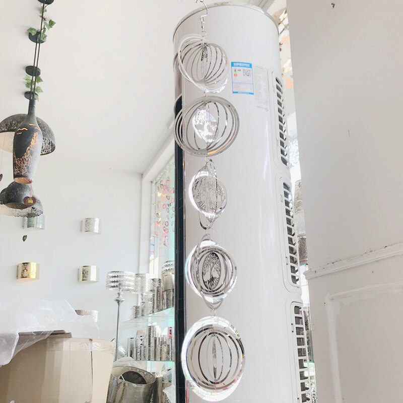 3D Rotating Wind Chimes Tree Of Life Wind Spinner Bell For Home Decor Aesthetic Garden Hanging Decoration Outdoor Windchimes Set