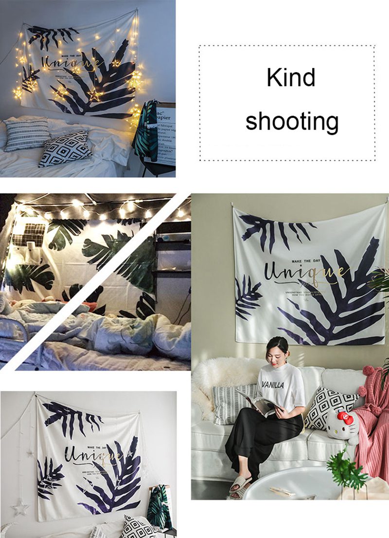 Moon Phase Tapestry Wall Hanging Botanical Celestial Floral Wall Tapestry Hippie Flower Wall Carpets Dorm Decor Starry SkyCarpet