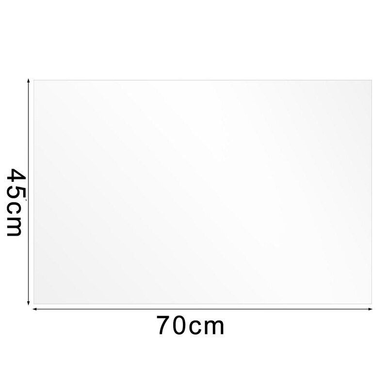 1Pc Kitchen Oil Proof Wall Sticker 90X60cm Heat-resistant Wallpaper Clear Self Adhesive Film Waterproof Paper Home Decoration