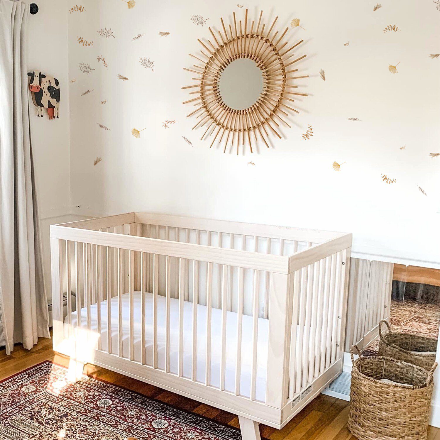 Boho Hearts Creative Wall Sticker For Children Baby Girls Boys Room Nursery Wall Art Decals Vinyl  Mural Kids Bedroom Home Decor