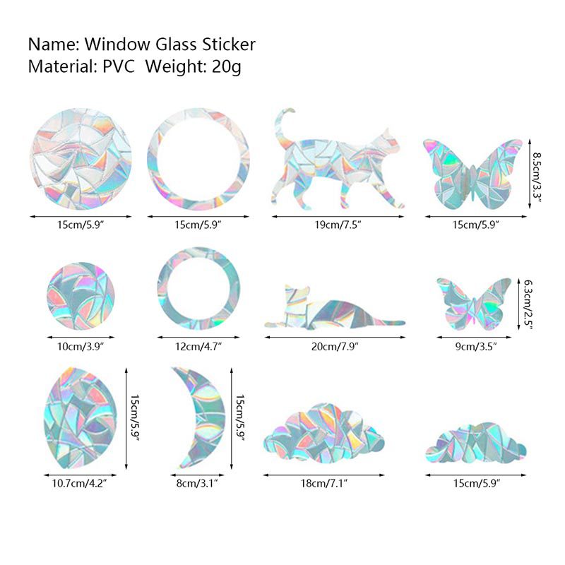 Sun Catcher Wall Stickers Rainbow Window Mirror Sticker Bedroom Decoration Window Decal for Home Decor Rainbow Maker Sun Catcher Wall Stickers Rainbow Window Mirror Sticker Bedroom Decoration Window Decal for Home Decor Rainbow Maker