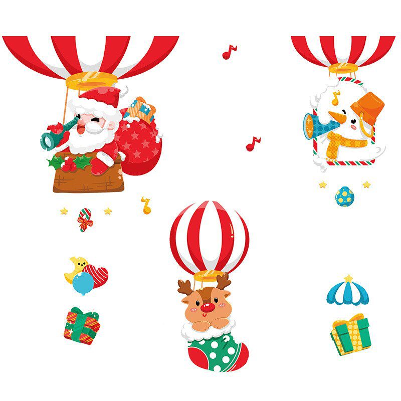 Christmas Decoration Window Stickers Santa Claus Christmas Tree Wall Stickers Decoration Xmas Decals Window Clings Stickers Christmas Decoration Window Stickers Santa Claus Christmas Tree Wall Stickers Decoration Xmas Decals Window Clings Stickers