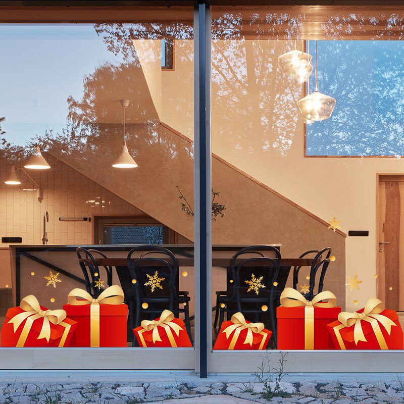 Christmas Decoration Window Stickers Santa Claus Christmas Tree Wall Stickers Decoration Xmas Decals Window Clings Stickers Christmas Decoration Window Stickers Santa Claus Christmas Tree Wall Stickers Decoration Xmas Decals Window Clings Stickers