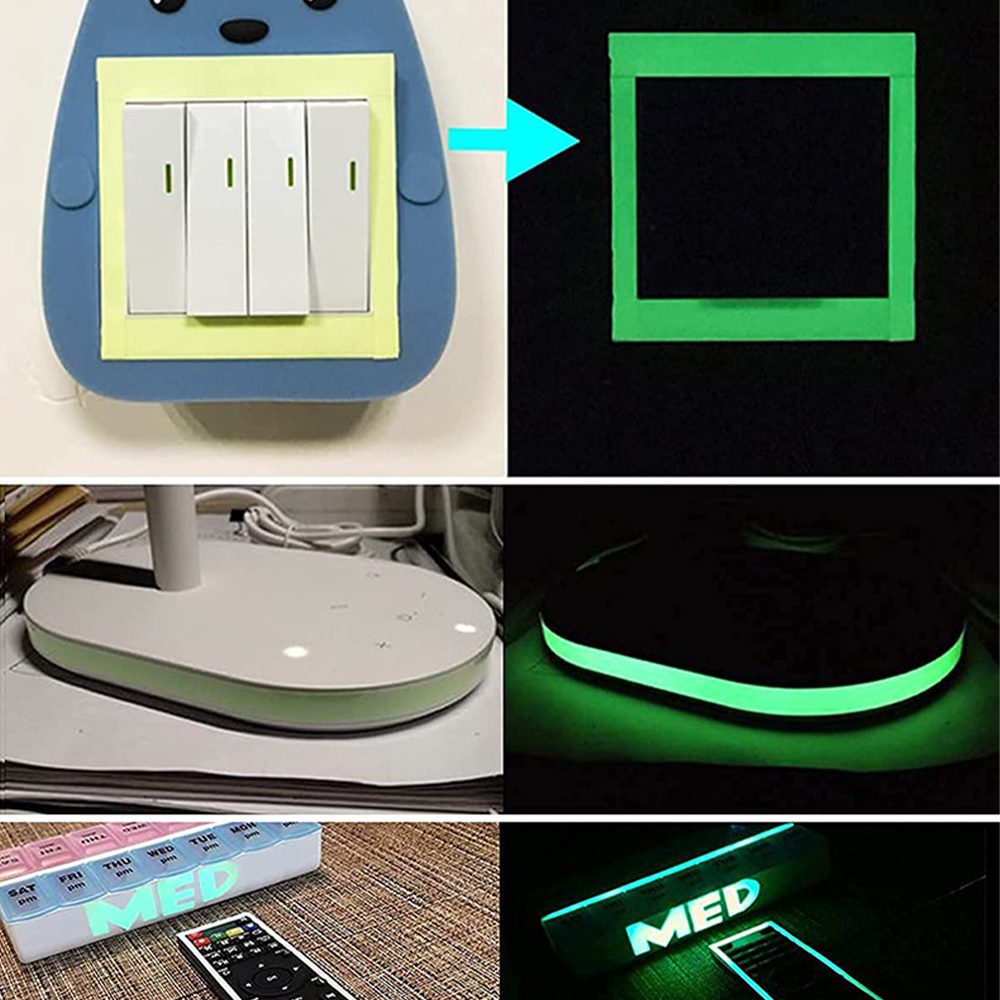 Luminous Tape 5 Meters Self-adhesive Glow Emergency Logo In The Dark Safety Stage Stickers Home Decor Party Supplies Decorative Luminous Tape 5 Meters Self-adhesive Glow Emergency Logo In The Dark Safety Stage Stickers Home Decor Party Supplies Decorative