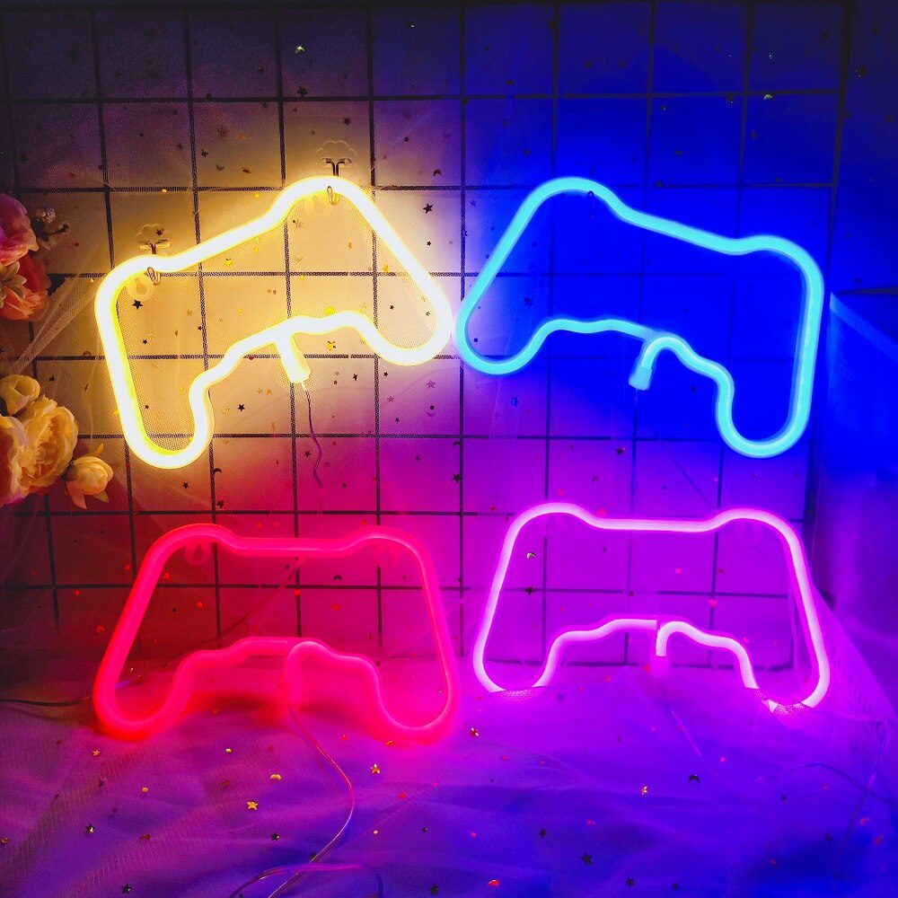 LED Neon Night Light Wall Hanging Neon Sign for Kids Room Home Bedroom Party Bar Wedding Decoration Christmas Gift Neon Lamp