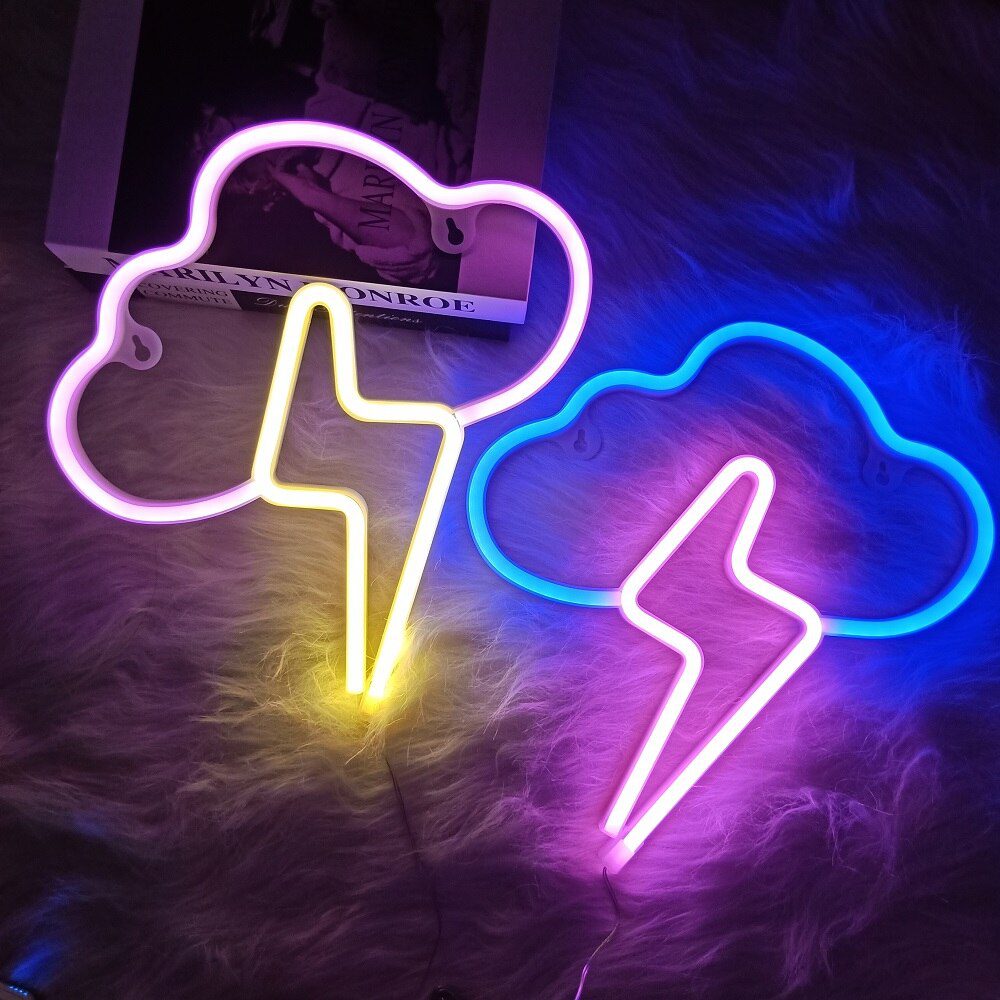 LED Neon Night Light Wall Hanging Neon Sign for Kids Room Home Bedroom Party Bar Wedding Decoration Christmas Gift Neon Lamp
