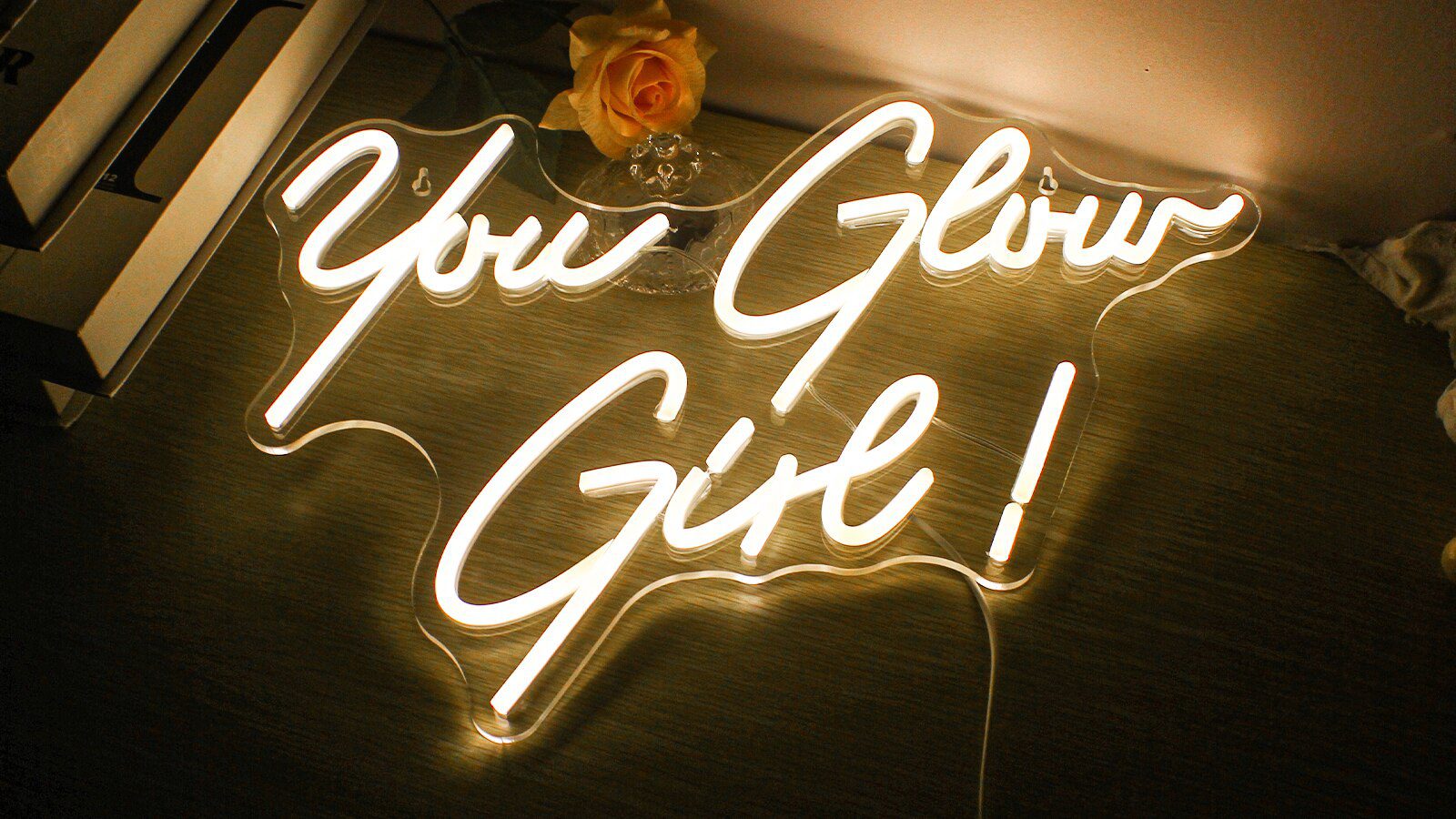 Ineonlife You Glow Girl Neon Sign Custom Led Light Wedding Engagement Ornament Birthday Party Bar Acrylic Art Wall Decorate Gift Ineonlife You Glow Girl Neon Sign Custom Led Light Wedding Engagement Ornament Birthday Party Bar Acrylic Art Wall Decorate Gift