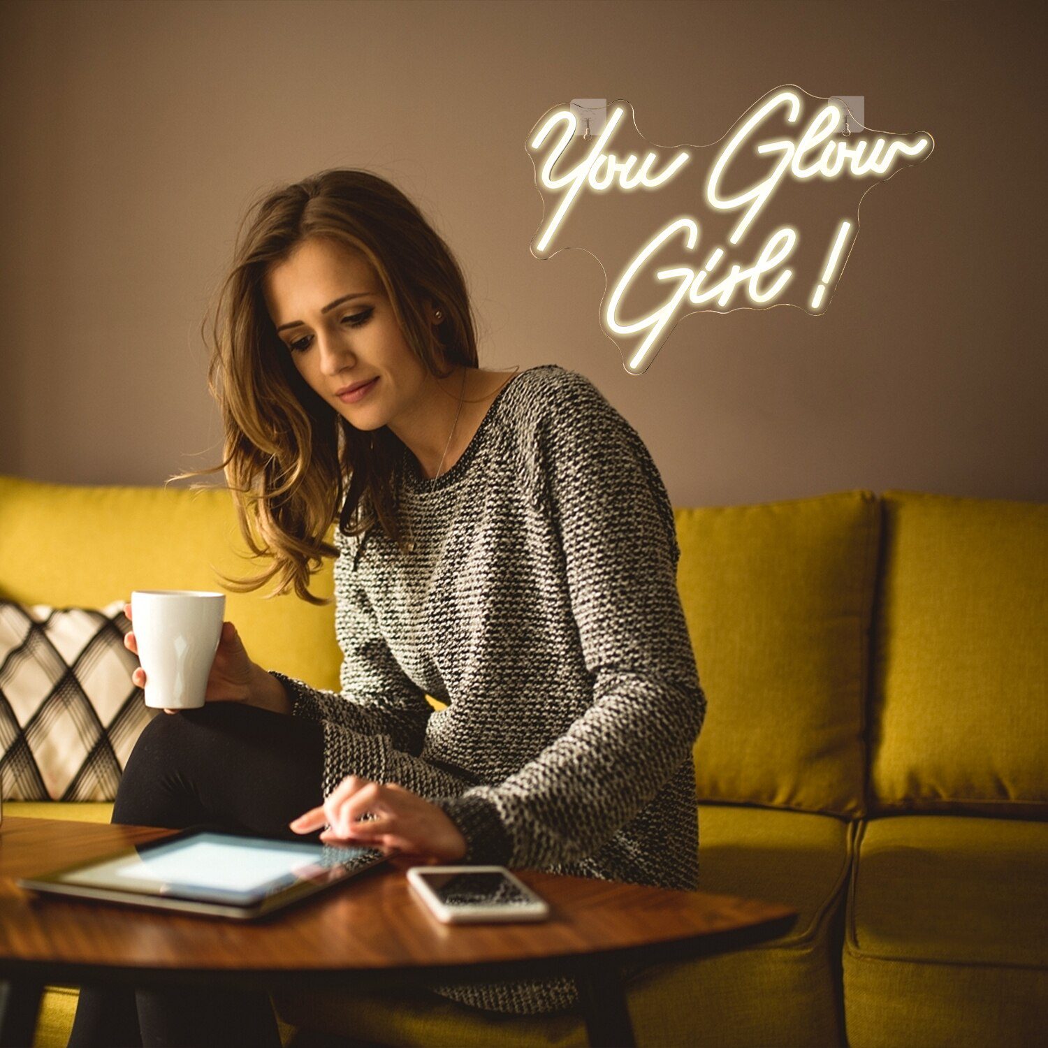 Ineonlife You Glow Girl Neon Sign Custom Led Light Wedding Engagement Ornament Birthday Party Bar Acrylic Art Wall Decorate Gift Ineonlife You Glow Girl Neon Sign Custom Led Light Wedding Engagement Ornament Birthday Party Bar Acrylic Art Wall Decorate Gift