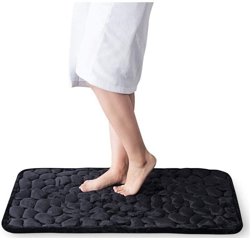 Cobblestone Embossed Bath Mat Non-slip Bathroom Carpets In Wash Basin Bathtub Side Floor Rug Shower Room Doormat Memory Foam Pad Cobblestone Embossed Bath Mat Non-slip Bathroom Carpets In Wash Basin Bathtub Side Floor Rug Shower Room Doormat Memory Foam Pad