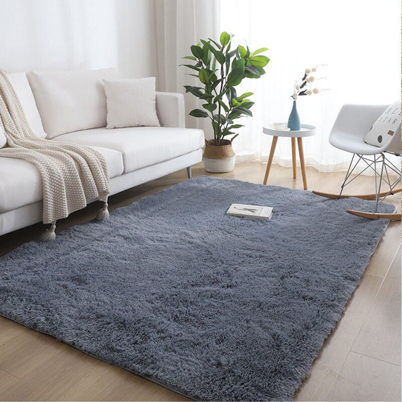 Soft Shaggy Carpet Living Room Fluffy Children Rugs Large Beige Plush Area Rug for Bedroom Kids Room Nursery Modern Home Decor