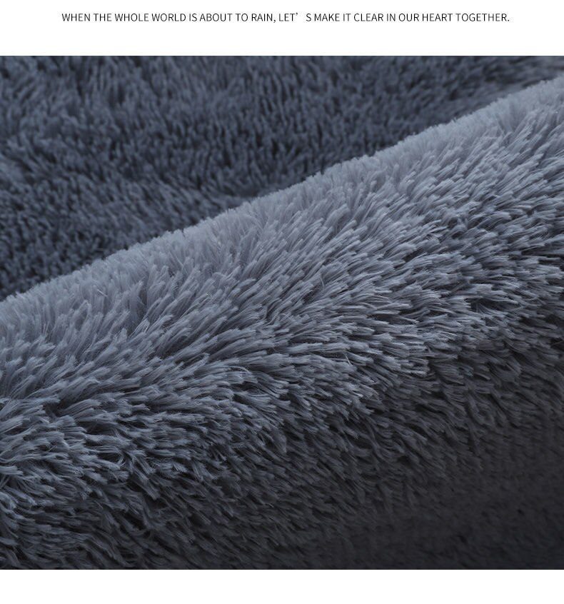 Soft Shaggy Carpet Living Room Fluffy Children Rugs Large Beige Plush Area Rug for Bedroom Kids Room Nursery Modern Home Decor