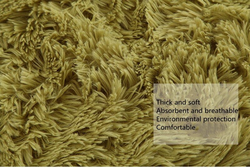 Rainbow Carpet Gradient Tie-dye Plush Rug Living Room Coffee Table Pad Carpet Bedroom Bedside Bay Window Rug Baby Crawling Mat