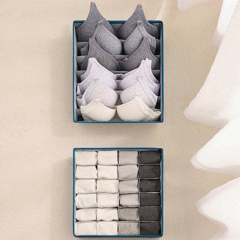 Fashion Underwear Bra Storage Box Underwear Organizer Box Panty Socks Compartment Storage Box Drawer Storage Box Home Storage